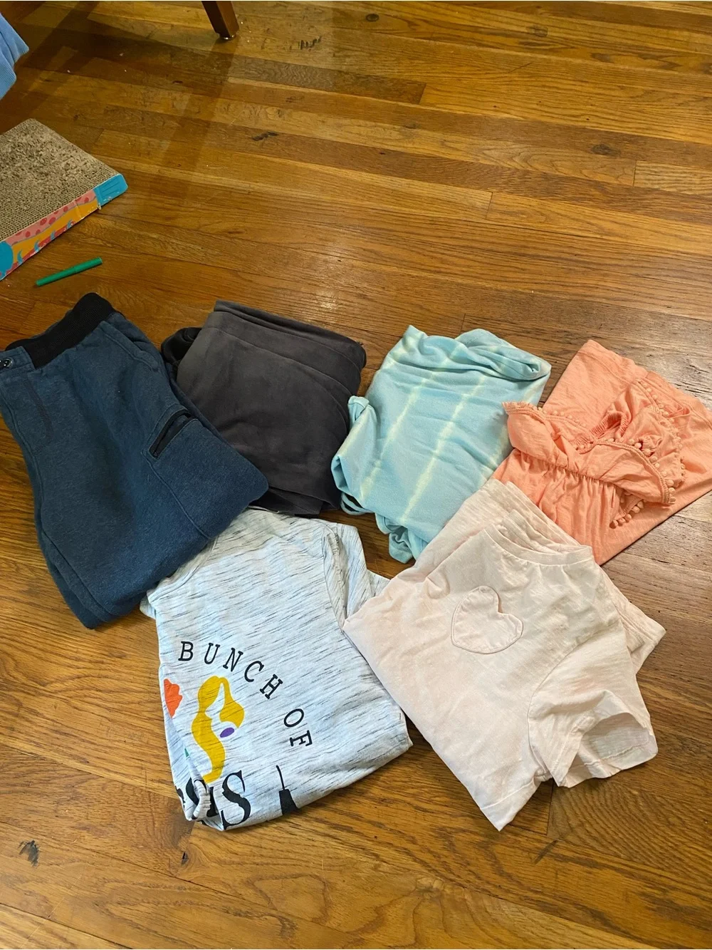 Girls Clothing Bundle Size Large (10/12) 6 Pieces Old Navy Jumping Beans & More